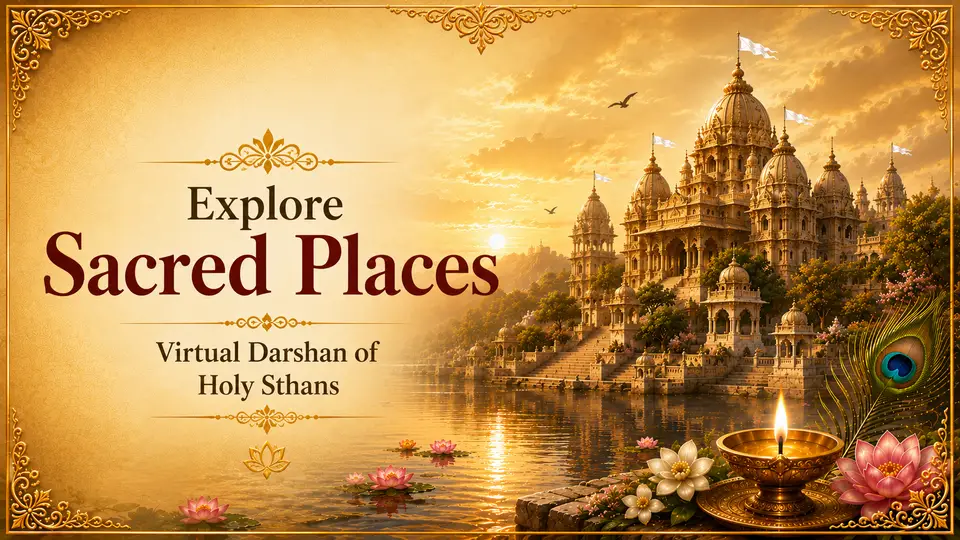 Explore Sacred Places with virtual darshan of holy Sthans in Mahanubhav Dharma.